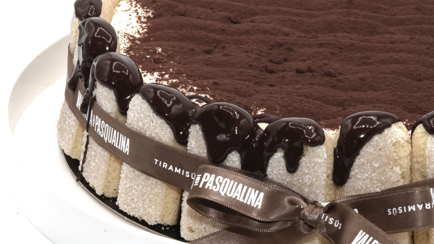 Pastel tiramisu clásico en Barcelona - Valentina e Pasqualina