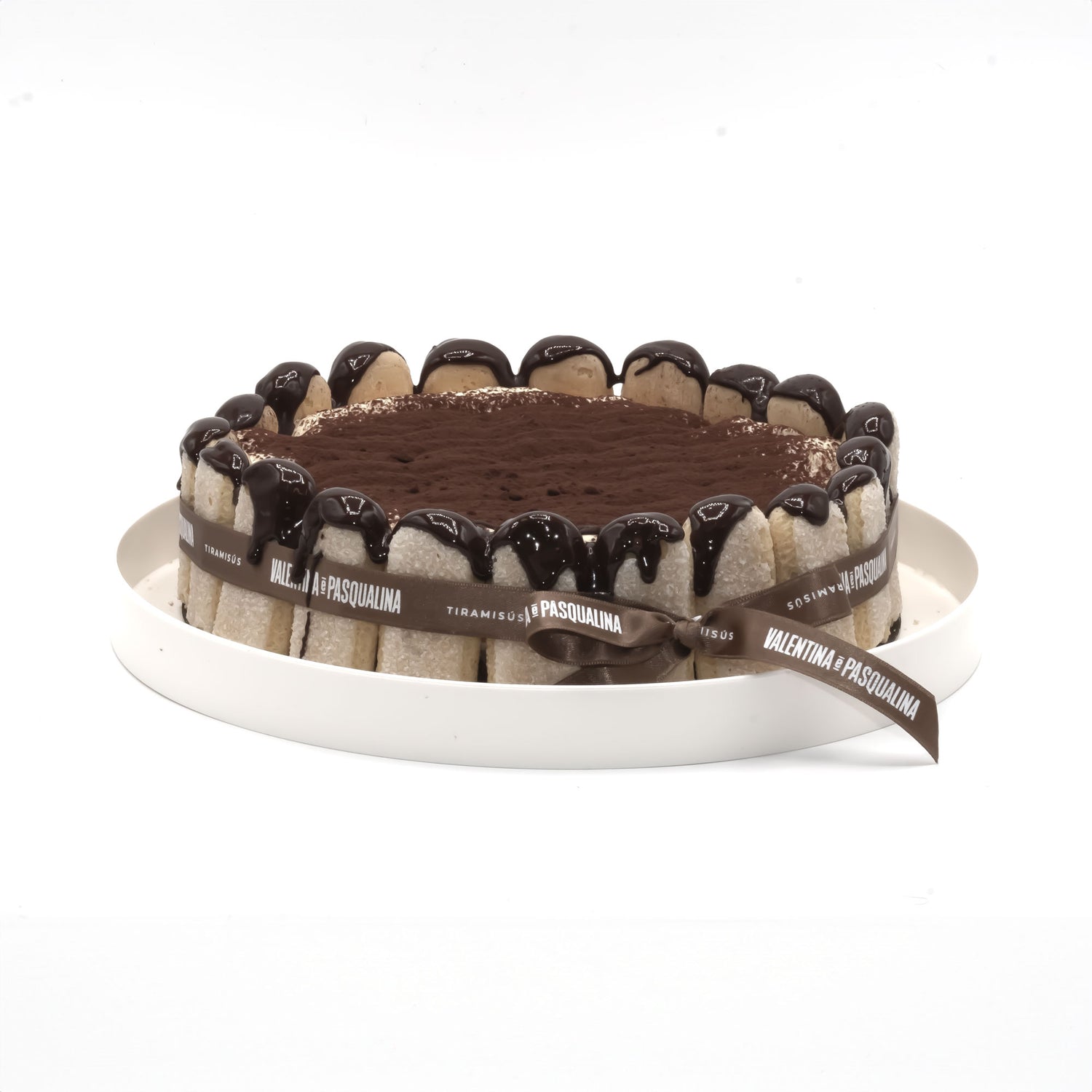 Pastel tiramisu clásico en Barcelona - Valentina e Pasqualina