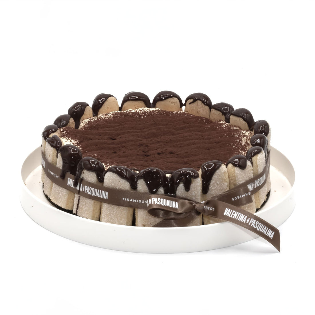 Pastel tiramisu clásico en Barcelona - Valentina e Pasqualina