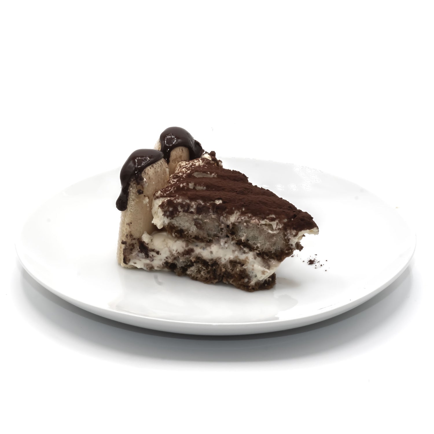 Porción tiramisu clásico en Barcelona - Valentina e Pasqualina