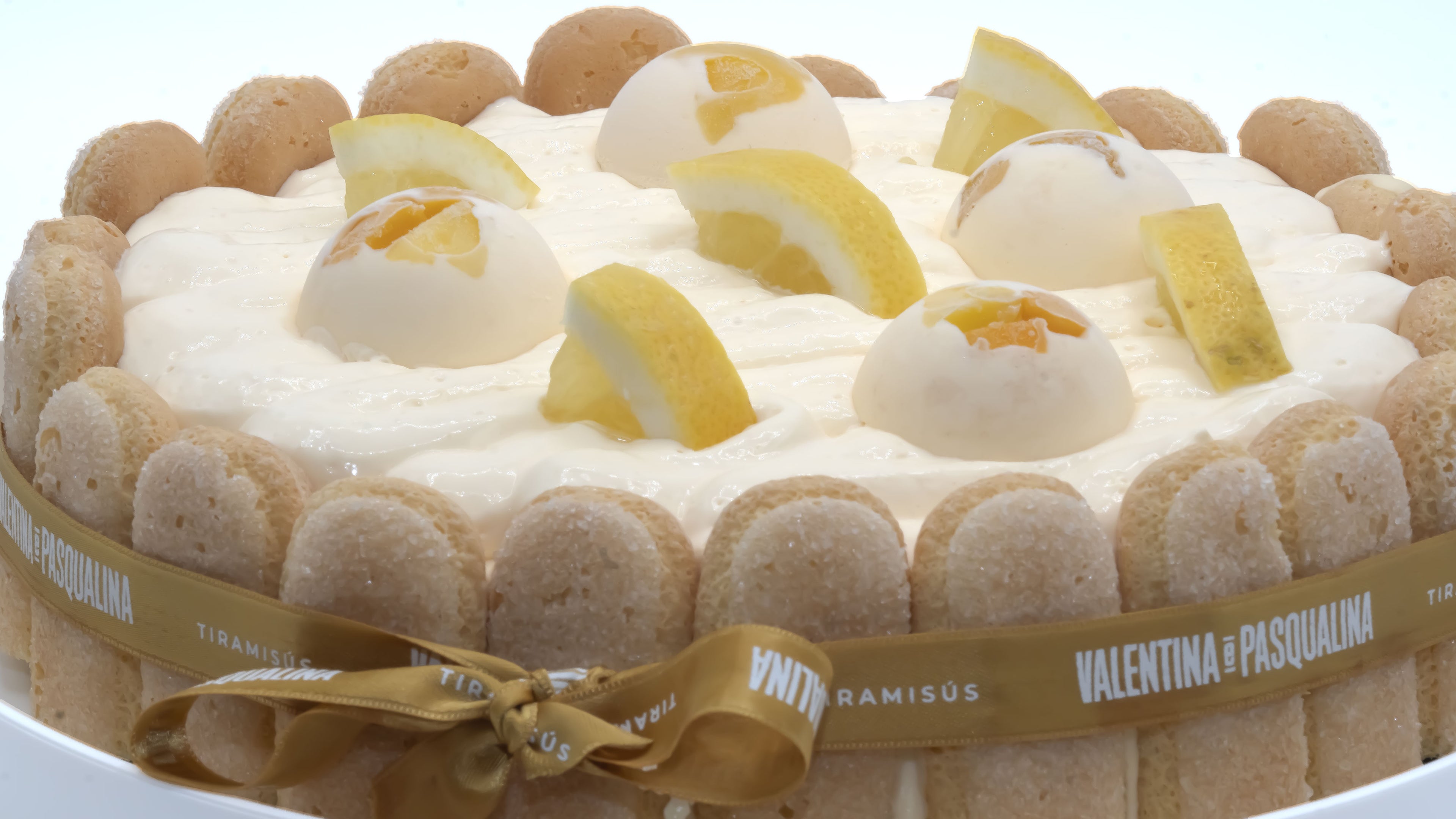 PASTEL de tiramisú yuzu