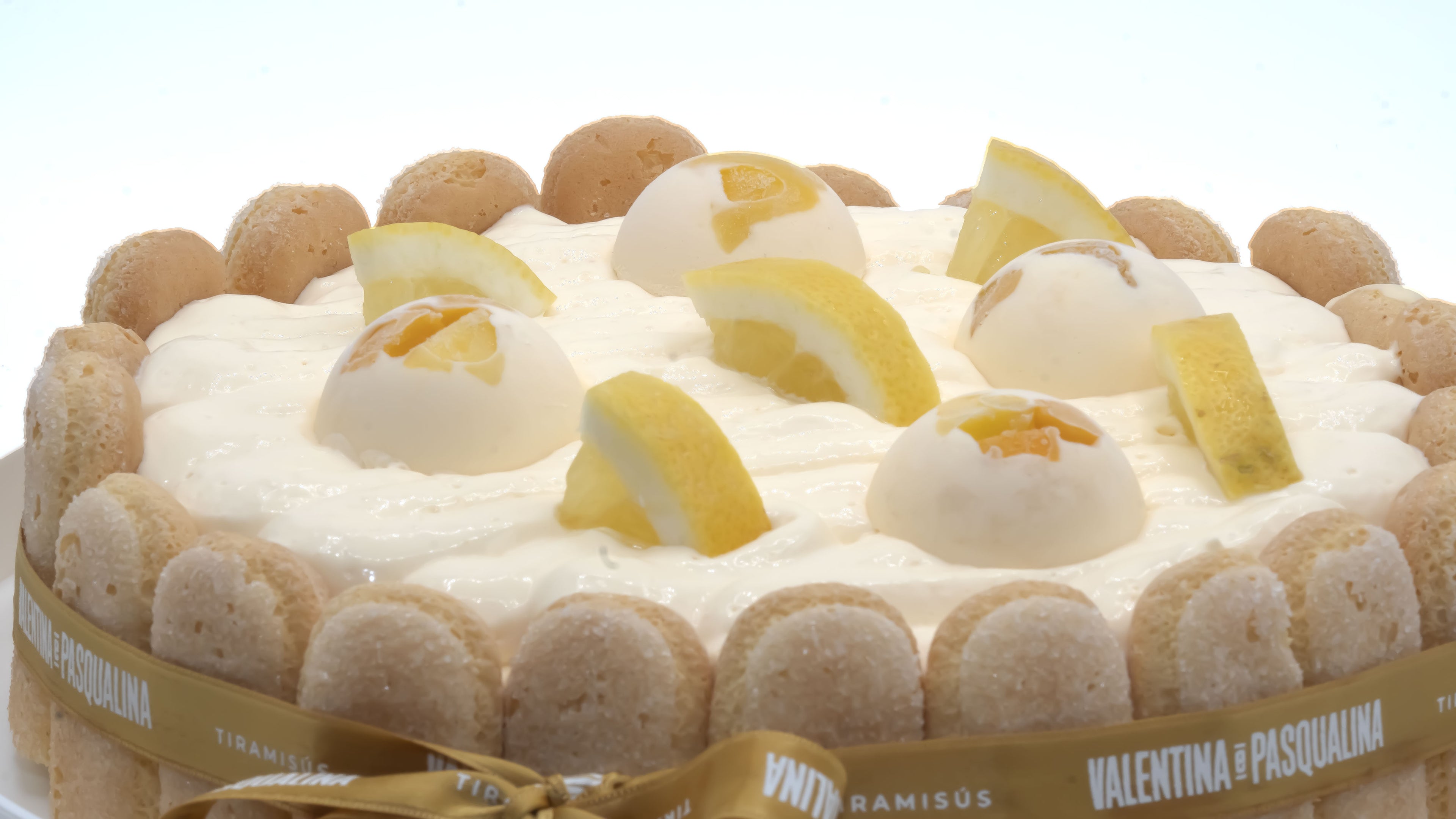 PASTEL de tiramisú yuzu