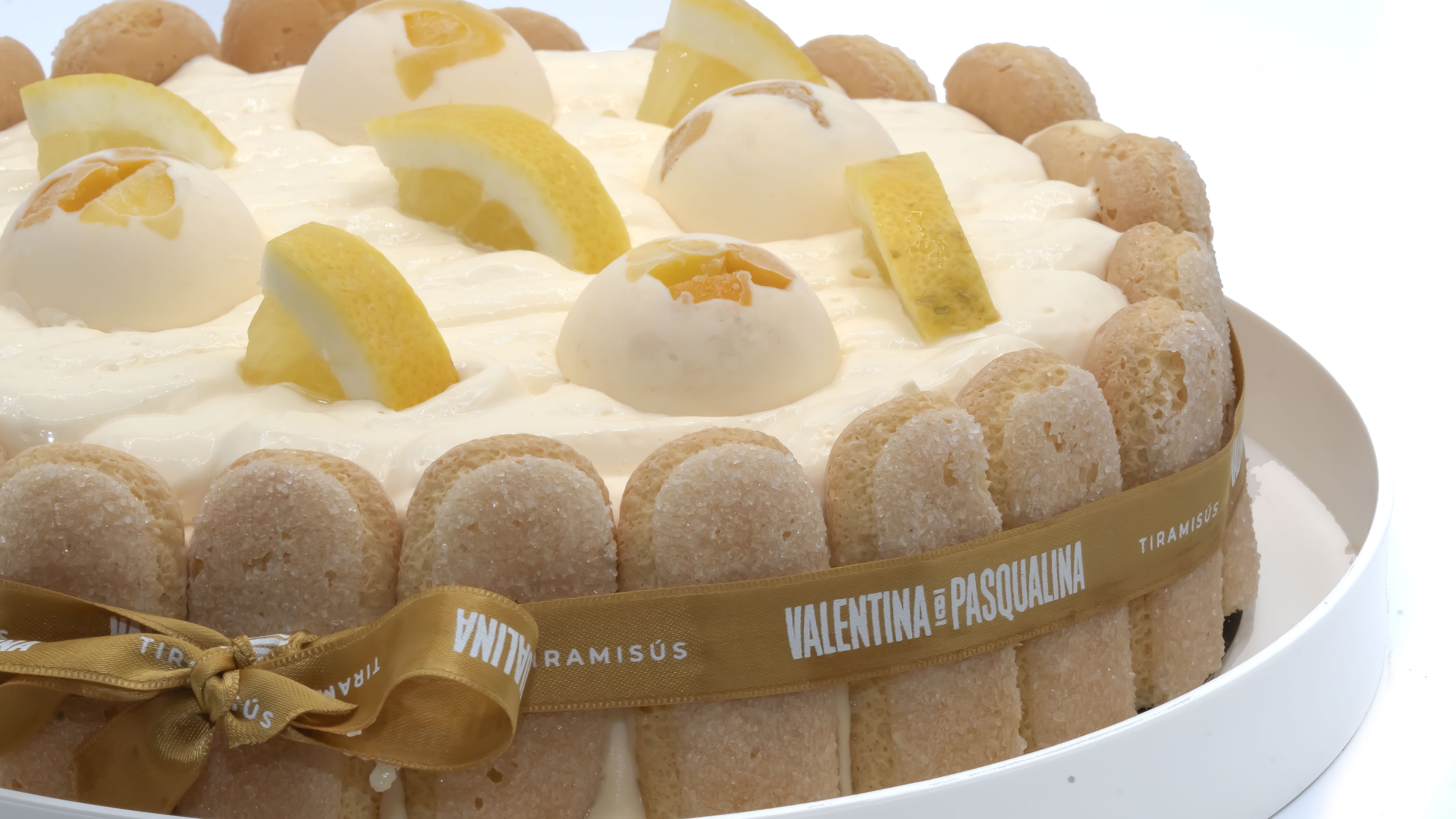 PASTEL de tiramisú yuzu