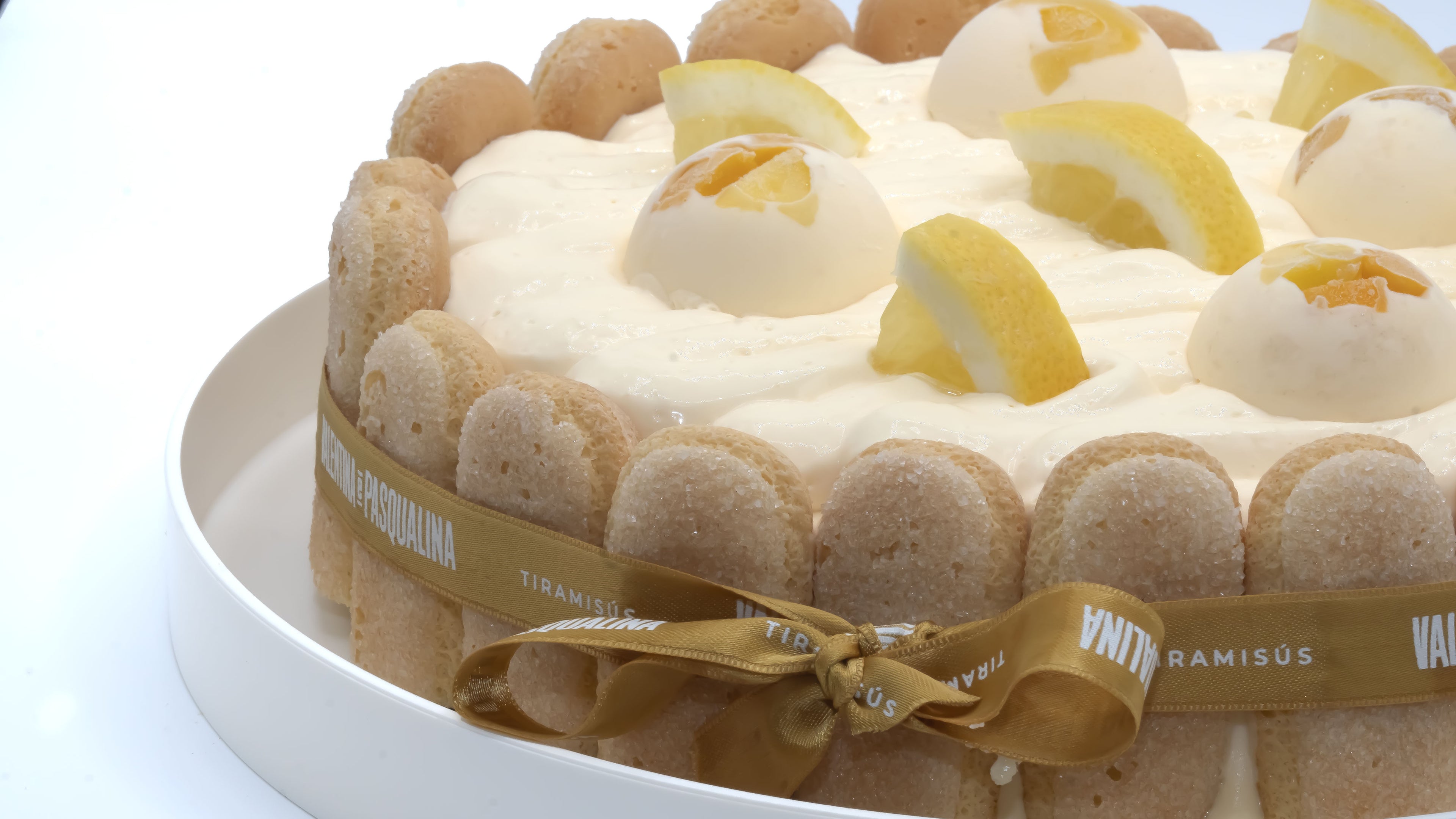 PASTEL de tiramisú yuzu