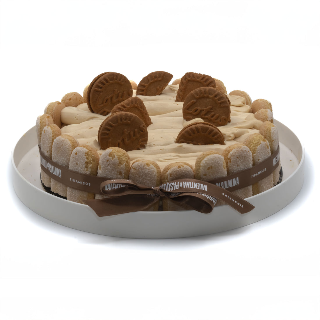 pastel tiramisu lotus barcelona valentina e pasqualina