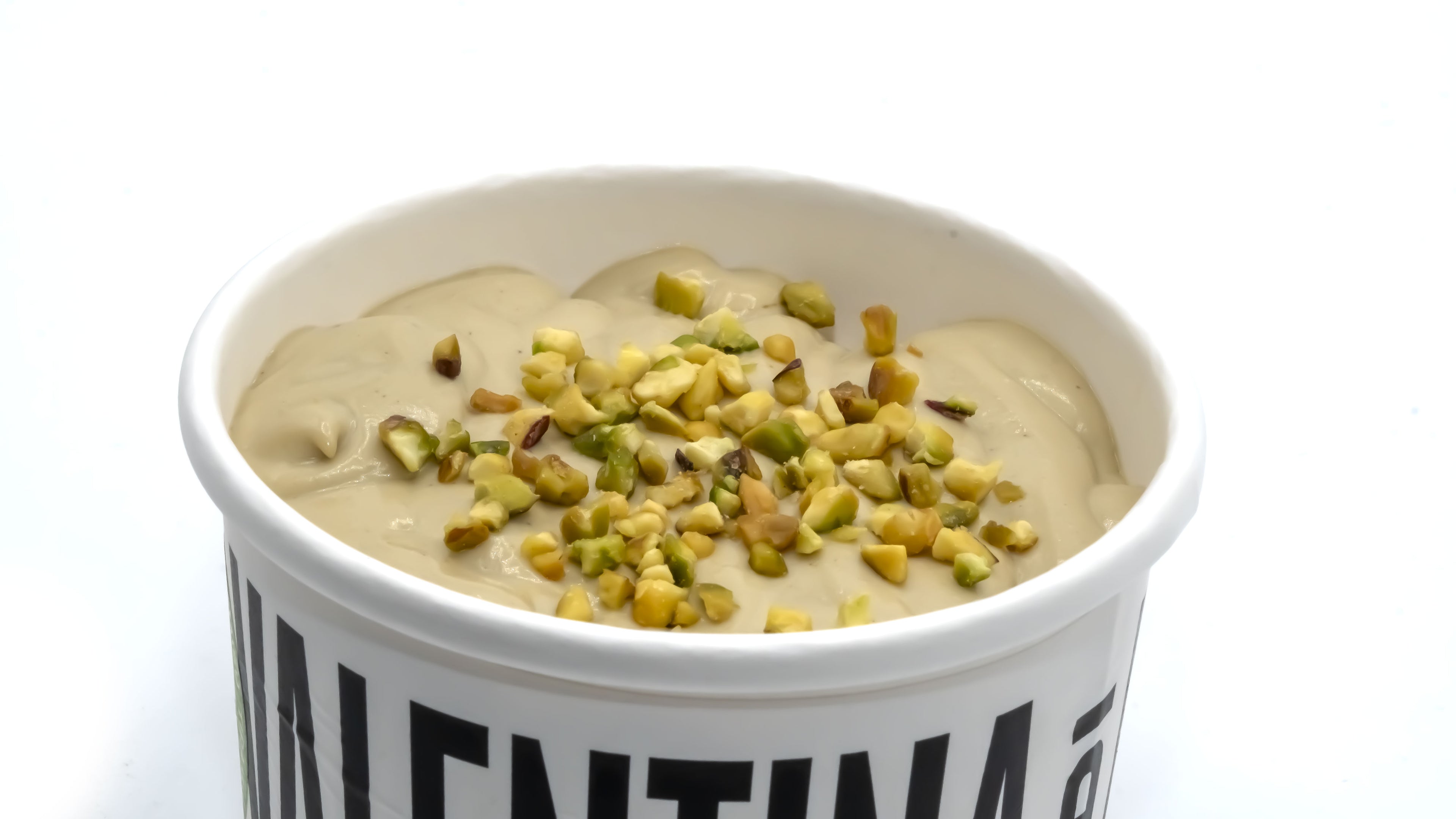 Tarrina capricho tiramisu pistacho en Barcelona - Valentina e Pasqualina