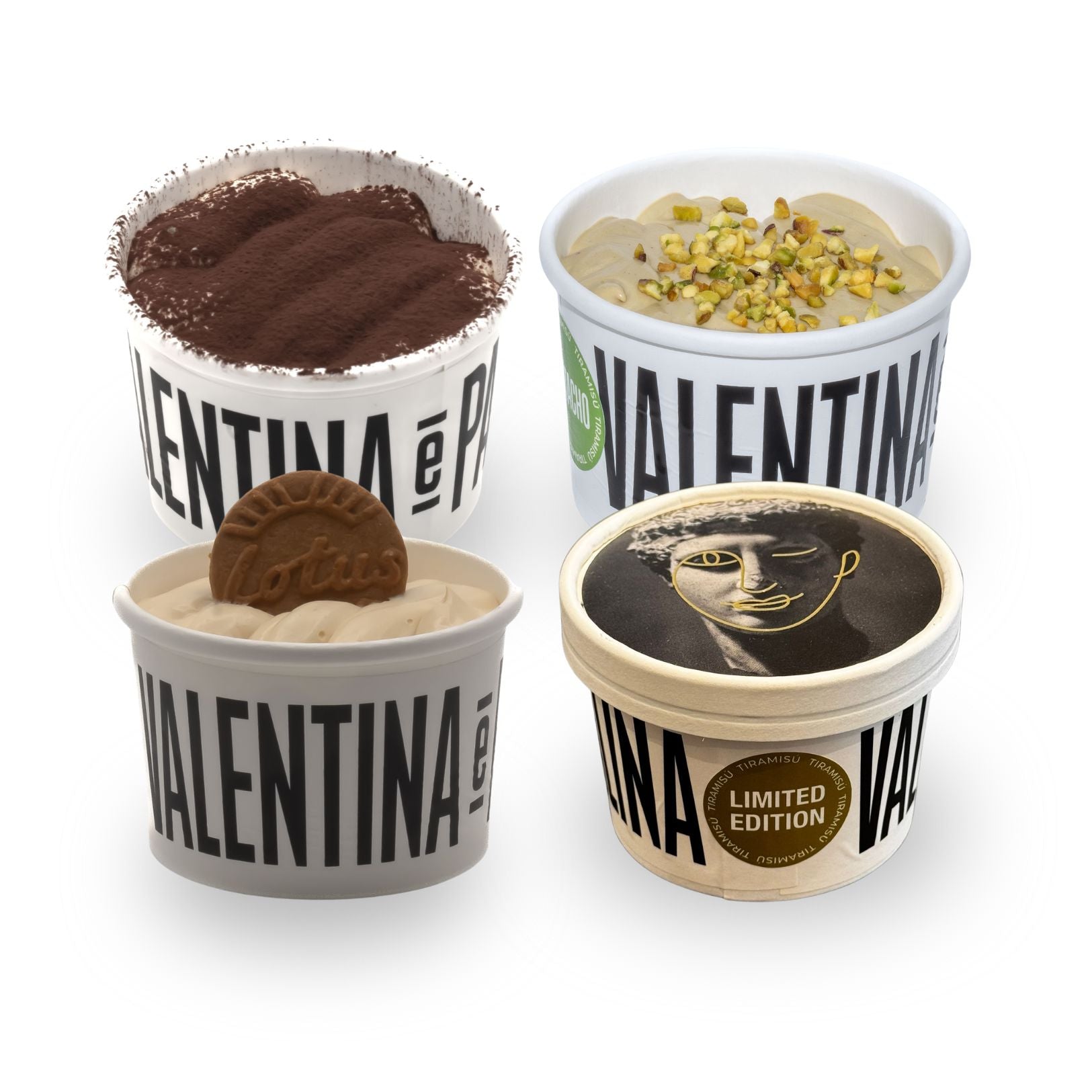 Pack Tarrinas de Tiramisús Degustación VeP (4u)