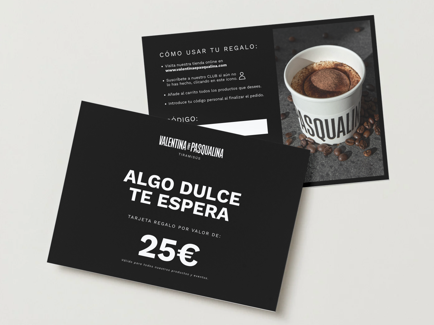 Tarjeta Regalo - Productos y Eventos