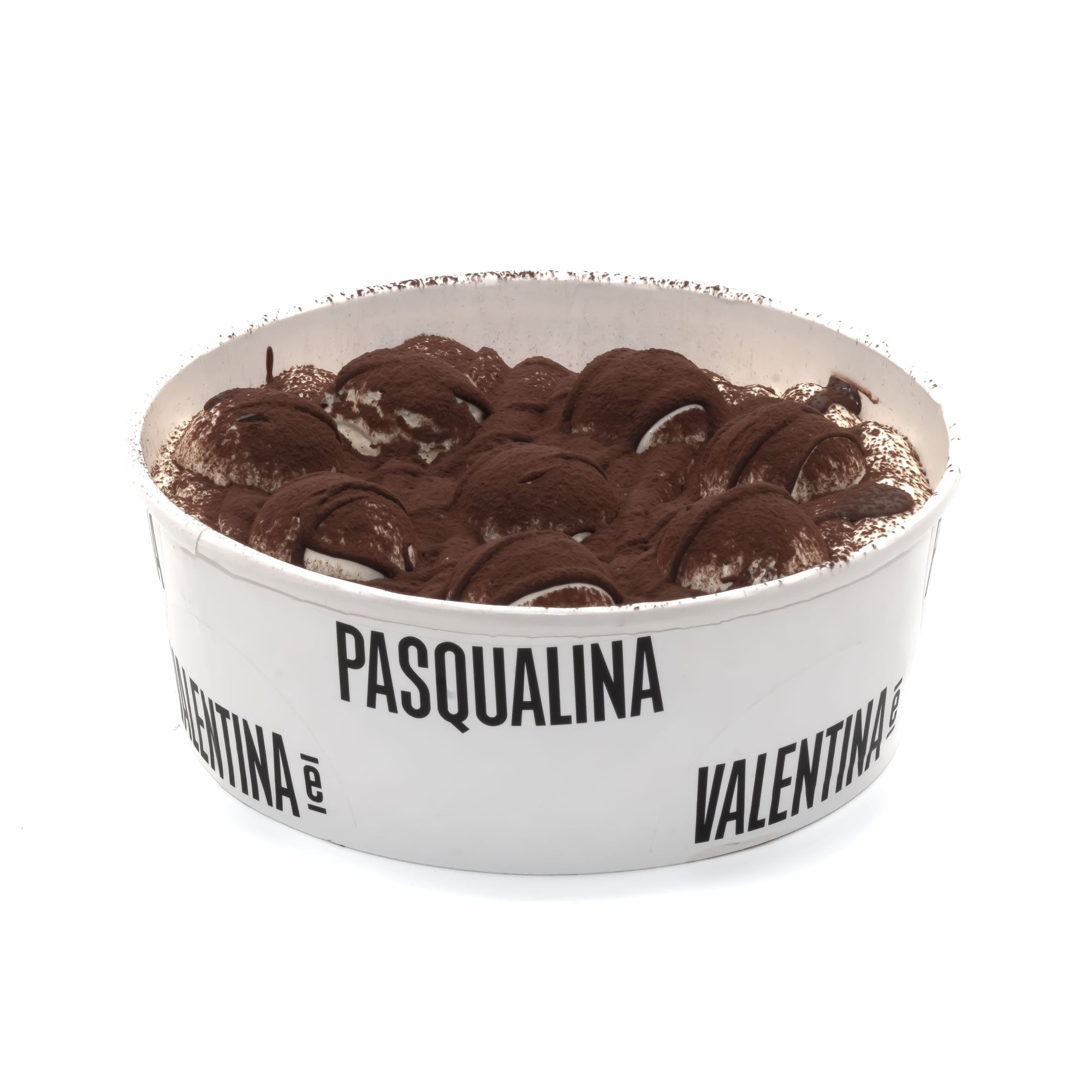 Tarrina grande tiramisu clásico en Barcelona - Valentina e Pasqualina