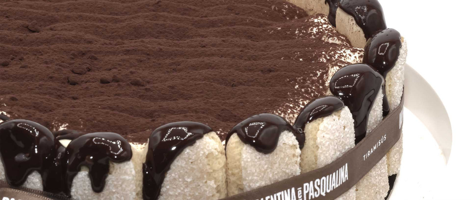 Pastel Tiramisú Clasico en Barcelona - Valentina e Pasqualina