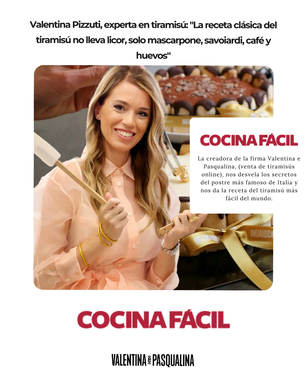 Entrevista en Revista LECTURAS a nuestra fundadora Valentina Pizzuti