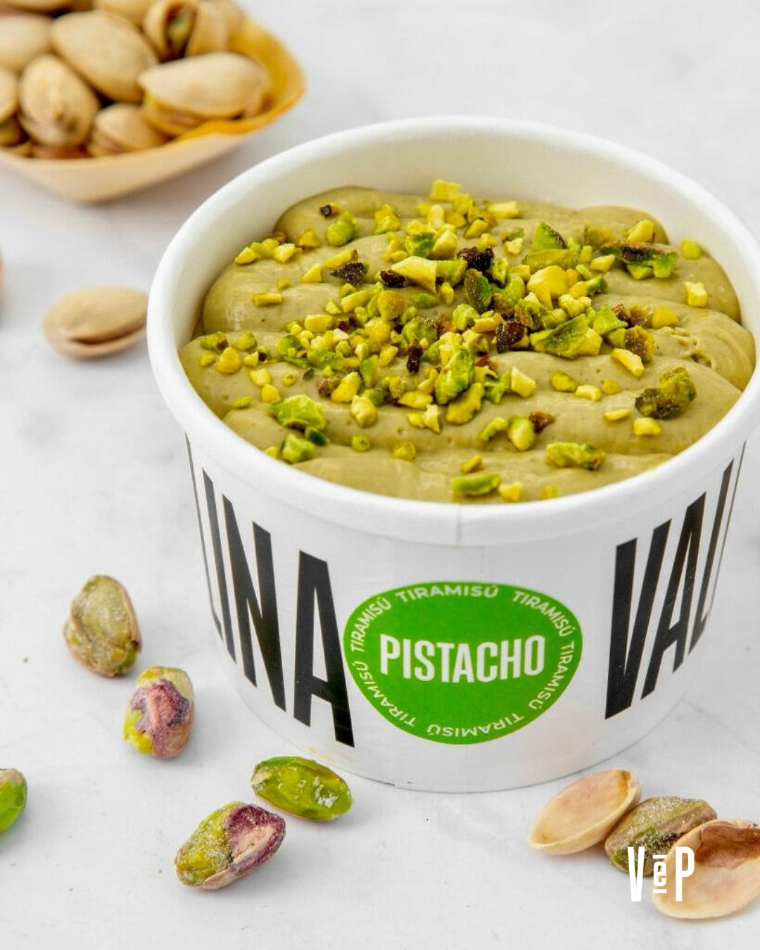 Sabores de tiramisú más populares. Clásico, Pistacho y...