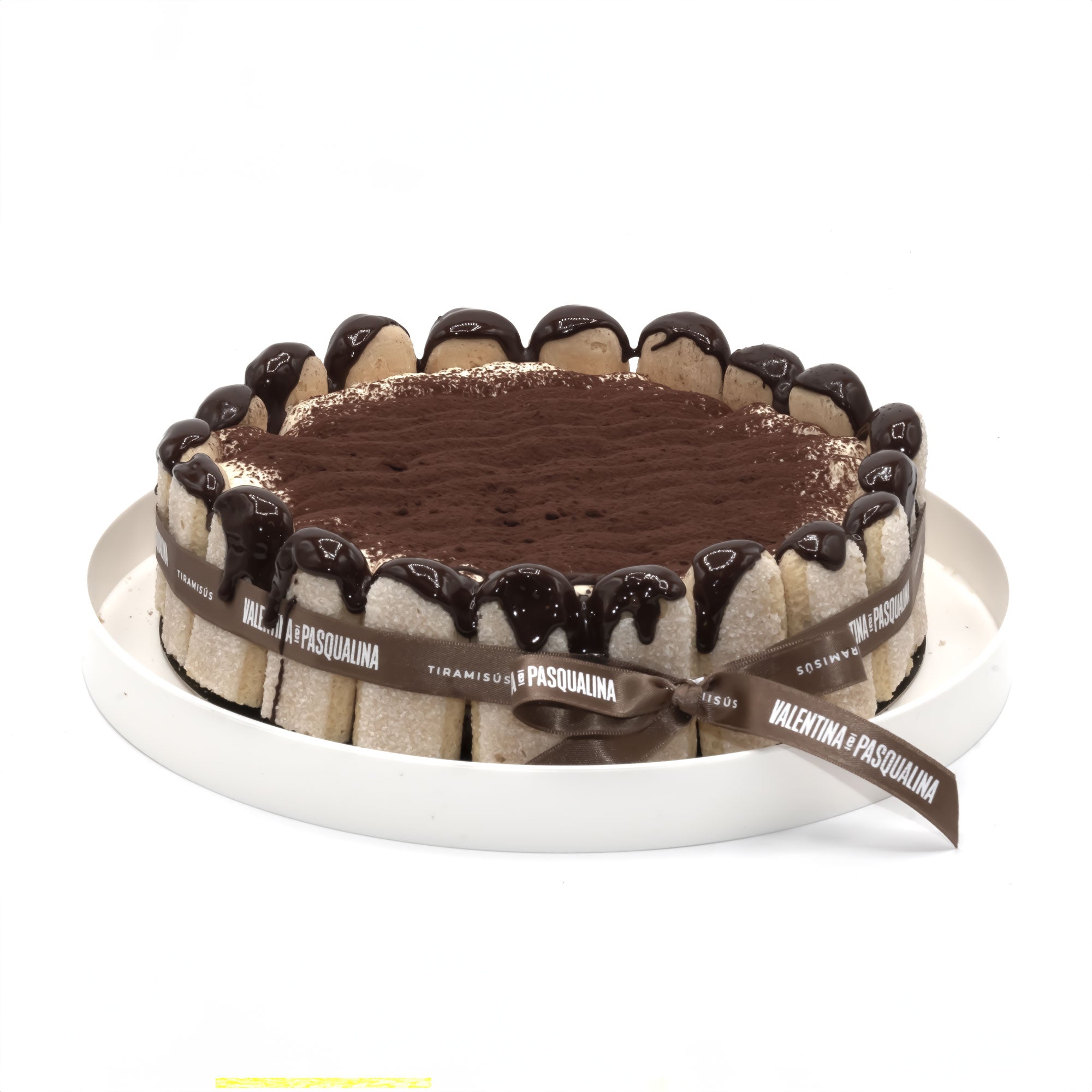 Pastel tiramisu clásico en Barcelona - Valentina e Pasqualina
