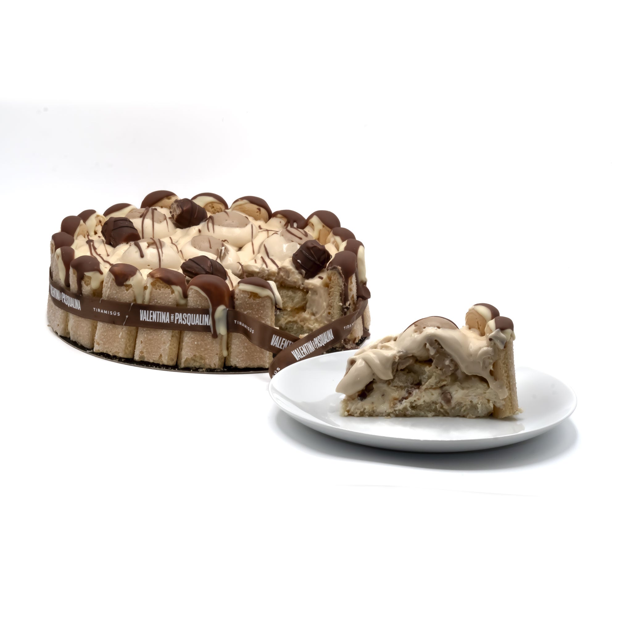 PASTEL de tiramisú Kinder Bueno