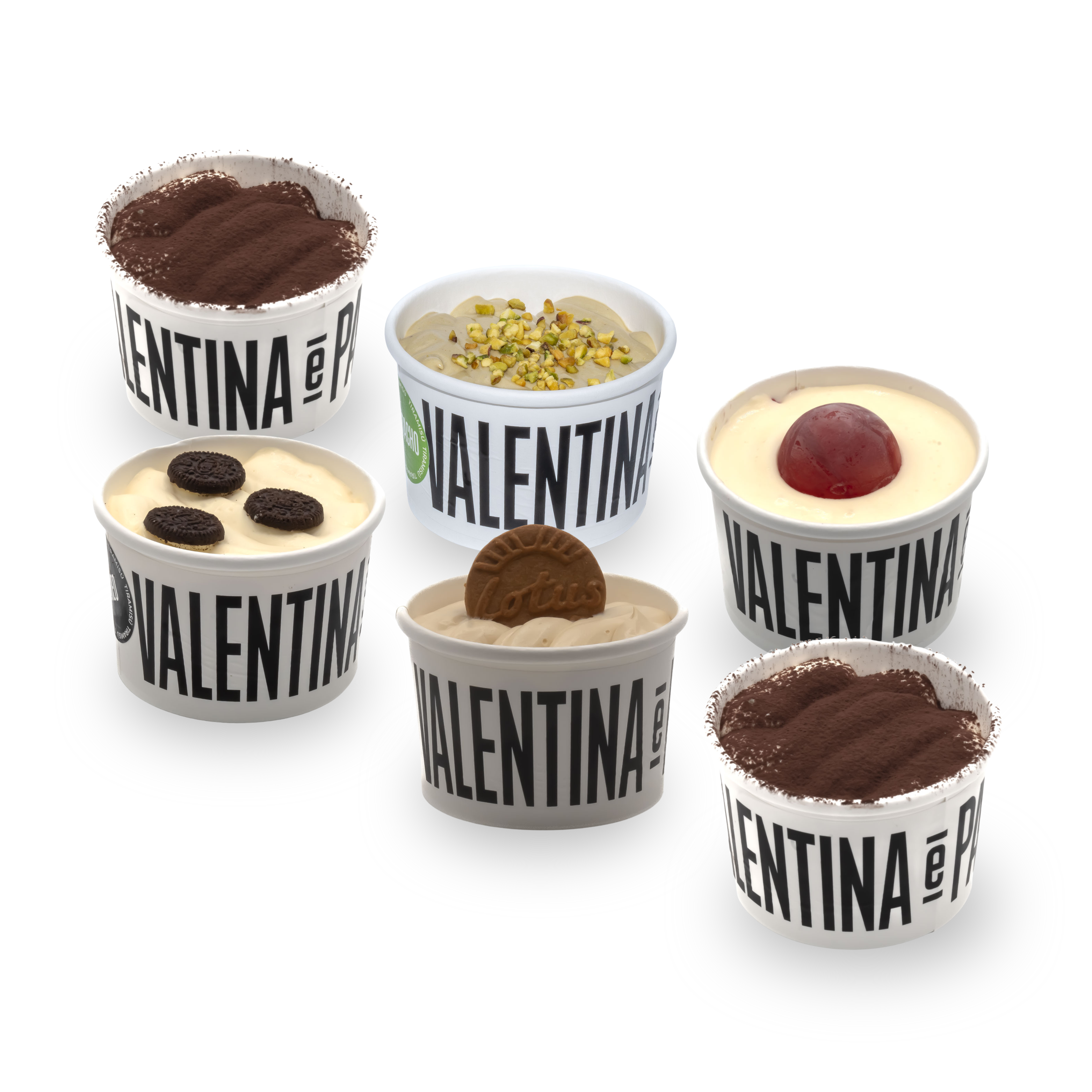 Pack Tarrinas de Tiramisús Degustación VeP (6u)