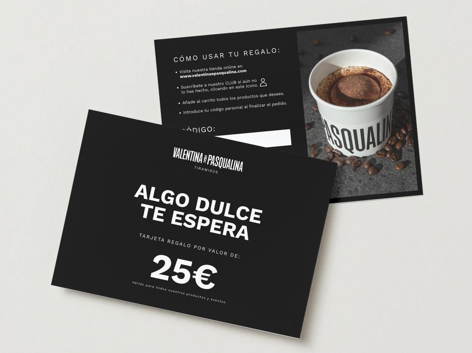 Tarjeta Regalo - Productos y Eventos