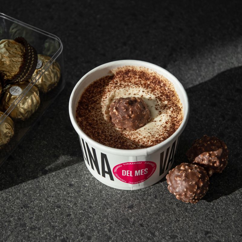 Tarrina Tiramisu Ferrero Rocher Barcelona - Valentina e Pasqualina