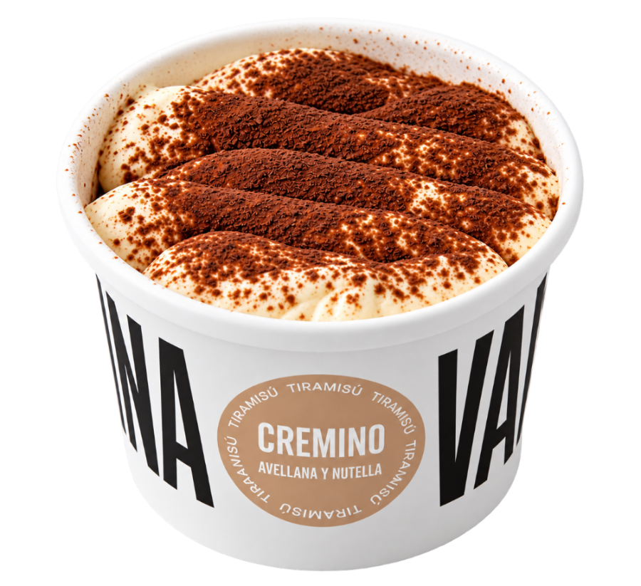 tiramisú cremino